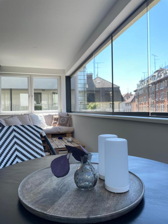Moderne Stadtwohnung Inkl. Tiefgaragenplatz 布雷根茨 外观 照片