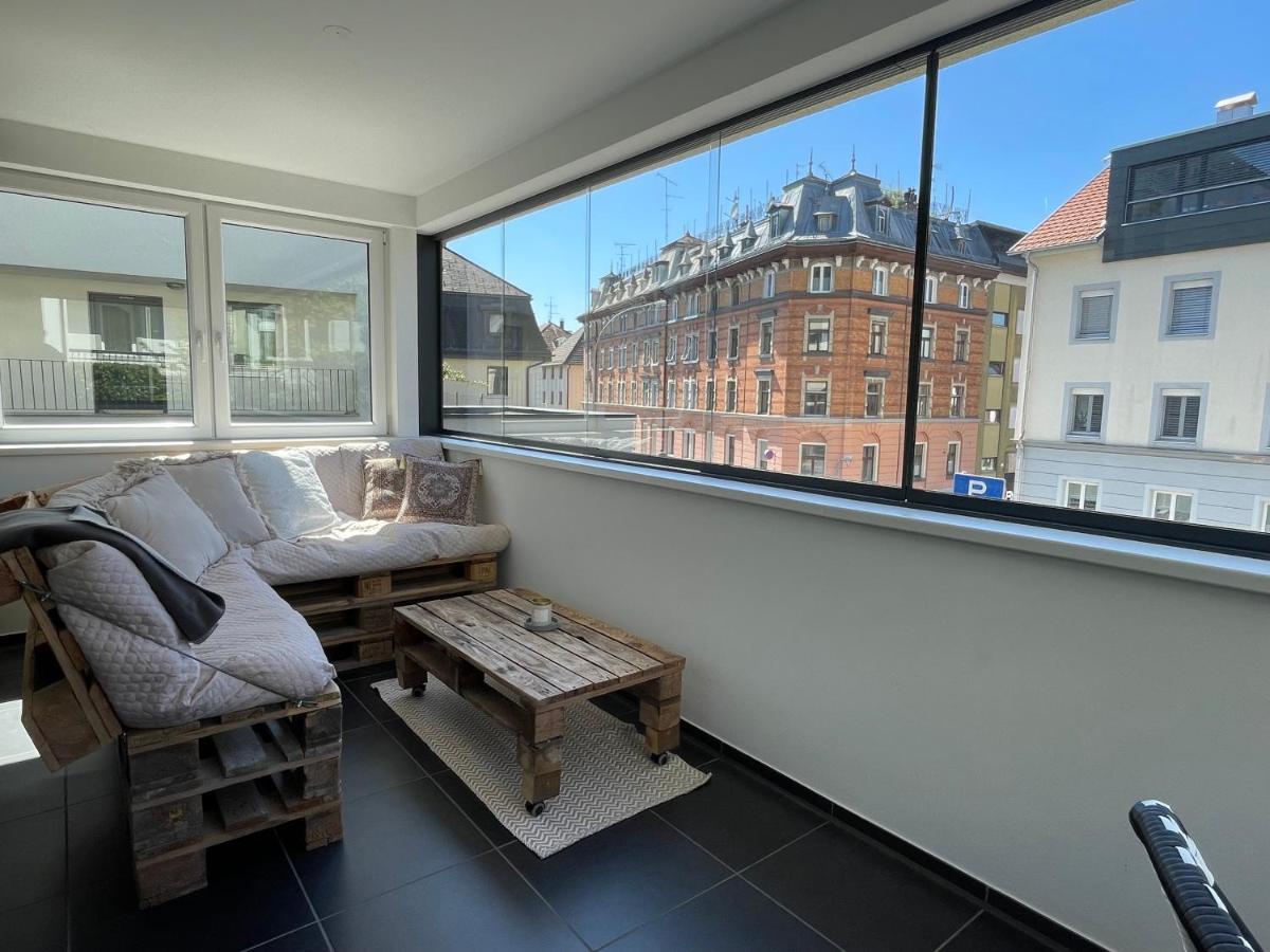 Moderne Stadtwohnung Inkl. Tiefgaragenplatz 布雷根茨 外观 照片